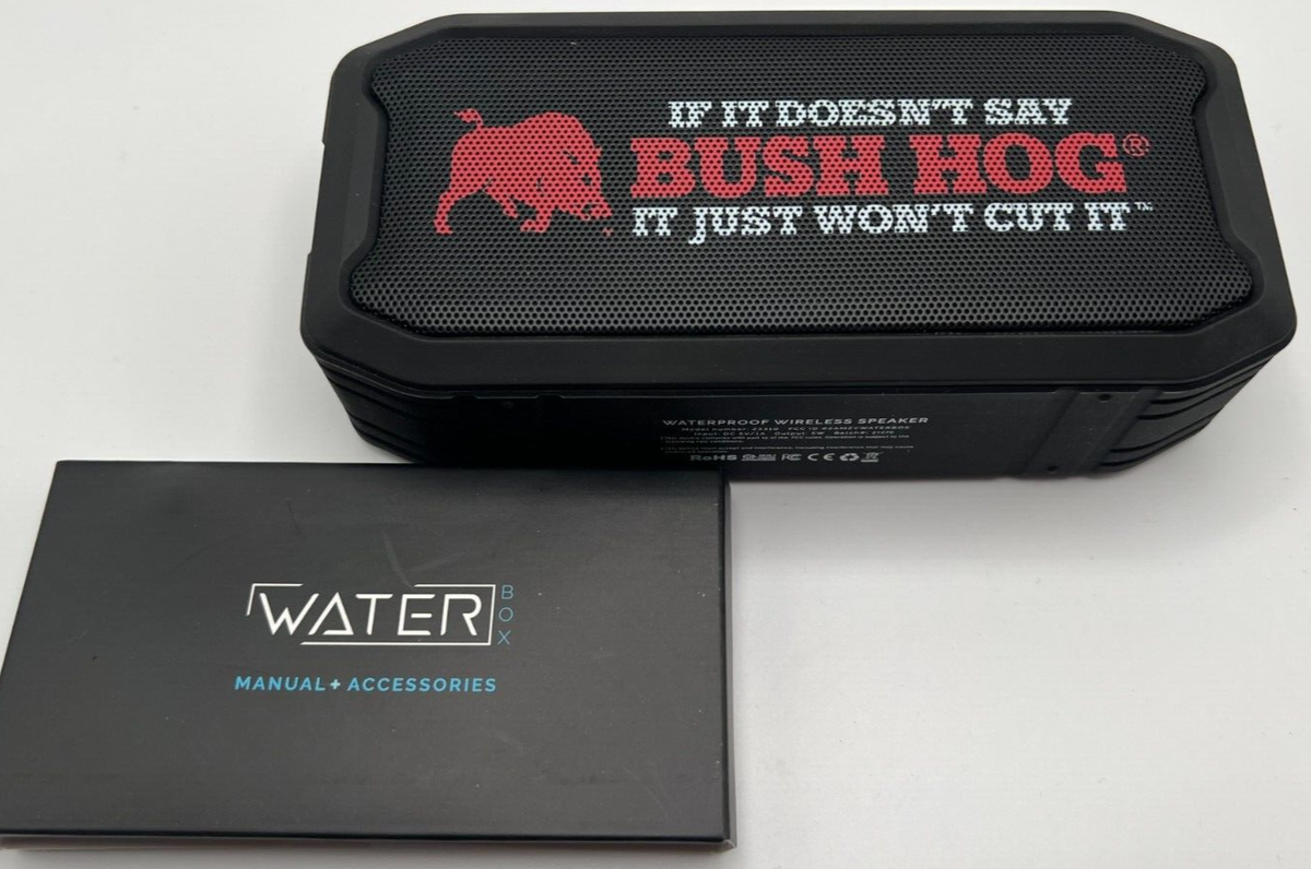 Waterbox Speaker IPX7 Waterproof BLACK