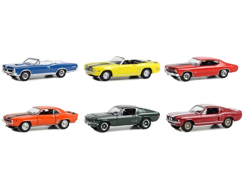 "WOODWARD DREAM CRUISE" SERIES 1 SET OF 6 CARS 1/64 DIECAST GREENLIGHT 37280 - Picture 2 of 4