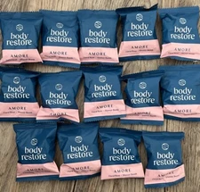 Body restore Shower Bomb 14 Individually Sealed Packets-Floral Rose- Amore