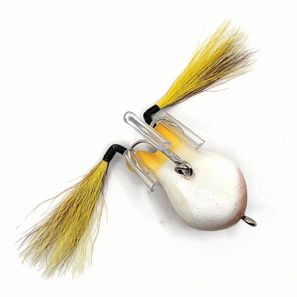 Vintage Arbogast Wooden Joe Messinger Fly Rod Frog Fishing Lure in Original Box - Image 4 of 4