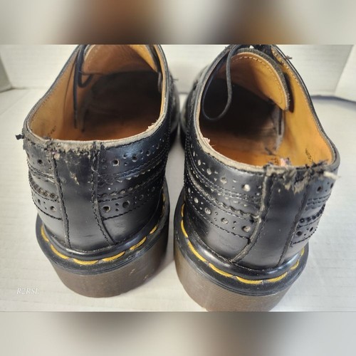 Doc Martens Budapester 3989/34 Hergestellt in England Herren Größe US 5 Schwarz - Bild 6 von 14