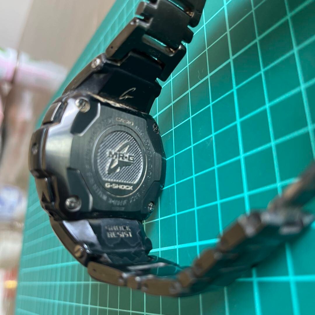 CASIO G-SHOCK MRG-3000DJ Solar Radio Stainless Steel Men's CASIO G-SHOCK MRG-3000DJ Solar Radio Stainless Steel Men's