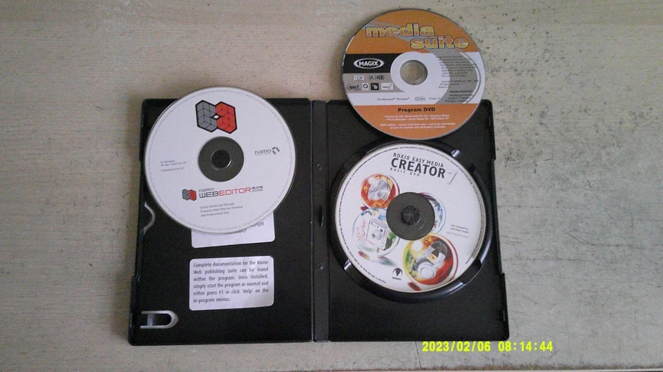 MEDIA SUITE 2006 - PC SOFTWARE inc ROXIO EASY MEDIA CREATOR 7 - FAST POST - VGC - Image 3 of 3