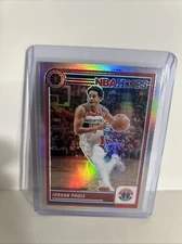 2023-24 Panini Hoops Premium Stock Jordan Poole #277 Silver Prizm Wizards
