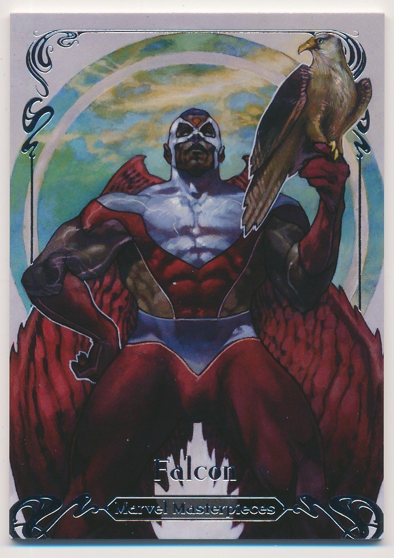 #53 FALCON 2018 Marvel Masterpieces /1499 AVENGERS