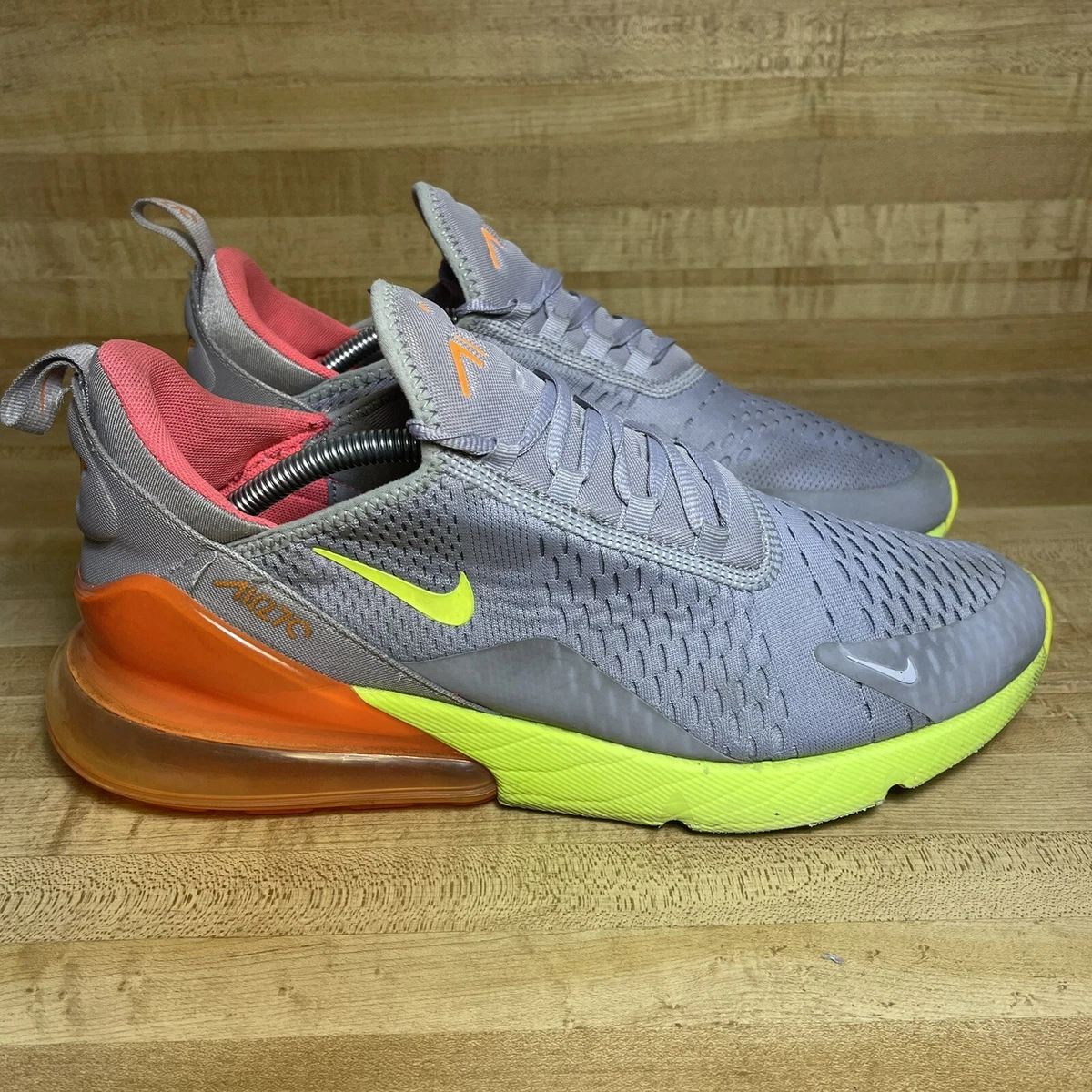 Nike air 270 grey and clearance orange