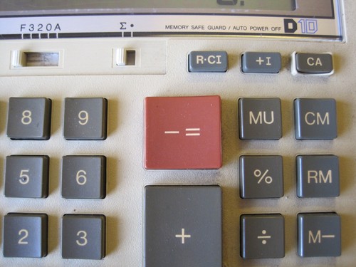 Vintage Sharp Corporation Calculator Compet CS-1130 Japan. - Picture 6 of 11