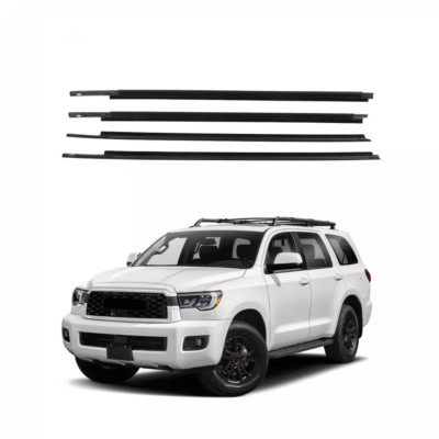 Window Molding Trim Sill Seal Belt Weatherstrip Fit For Toyota Sequoia 2008-2020