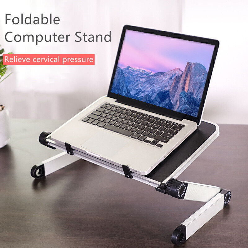 Foldable Adjustable Laptop Stand for Desk or Workspace-image