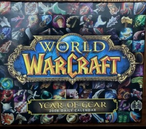 World of Warcraft 2008 Year~of~Gear Daily Calendar~Rare~New~Yrs 2036, 2064, 2092
