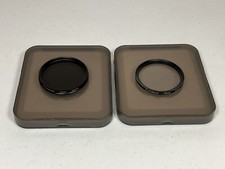 Lot of 2 Platinum 49mm Lens Filters  1 MC-CPL  1 MC-UV 