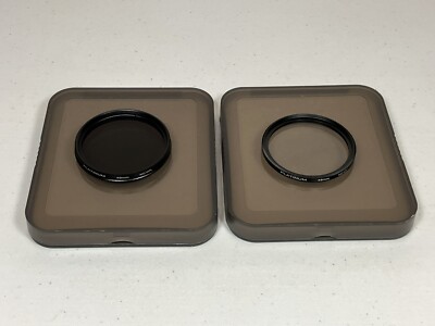 Lot of 2 Platinum 49mm Lens Filters ( 1 MC-CPL & 1 MC-UV )