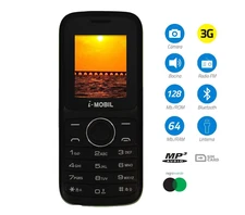 Telcel I Mobil IM19 128 MB Black Keyboard 0.08 MPX and 64MB and 128M  - 1.77''