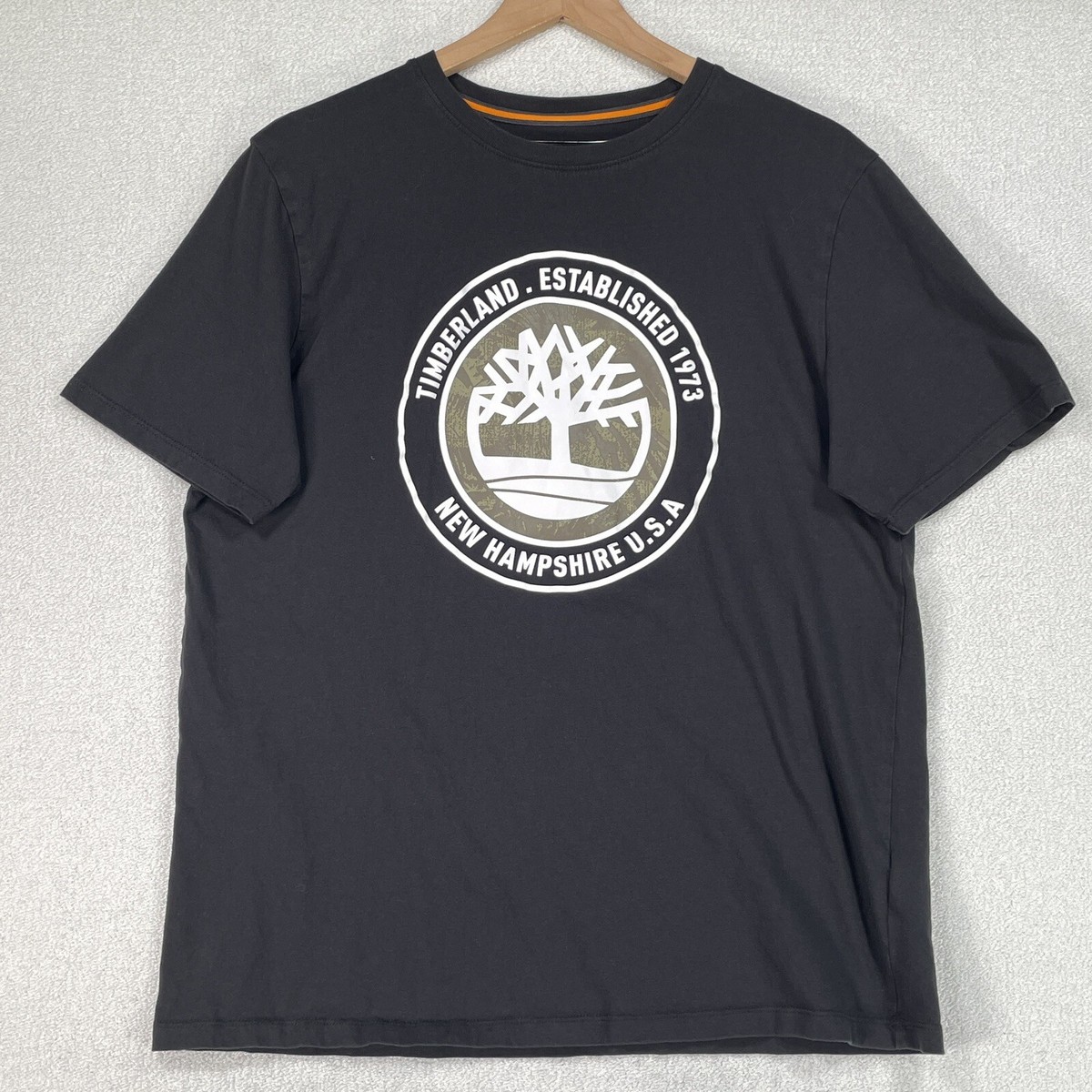 Timberland Regular Fit Shirt XL Lightweight Short Sleeve