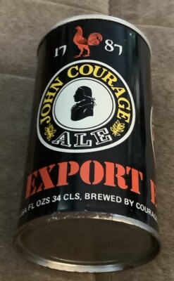 John Courage Export ALE pull Tab Beer Can Courage Brewing London England