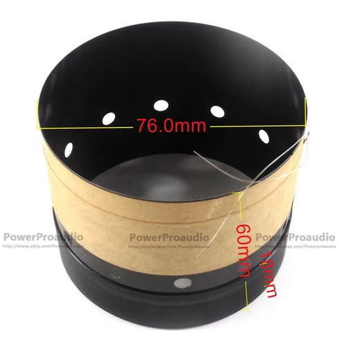 76mm mm BASV woofer / loudspeaker / speaker voice coil 8ohms with Air holes - Zdjęcie 2 z 4