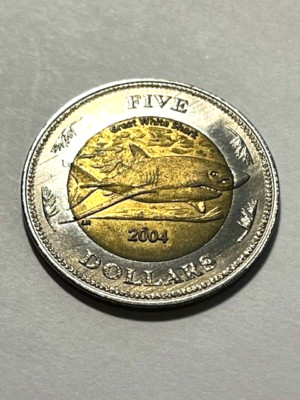 2004 Cocos/Keeling Islands 5 Dollars XF+ #1034 | eBay