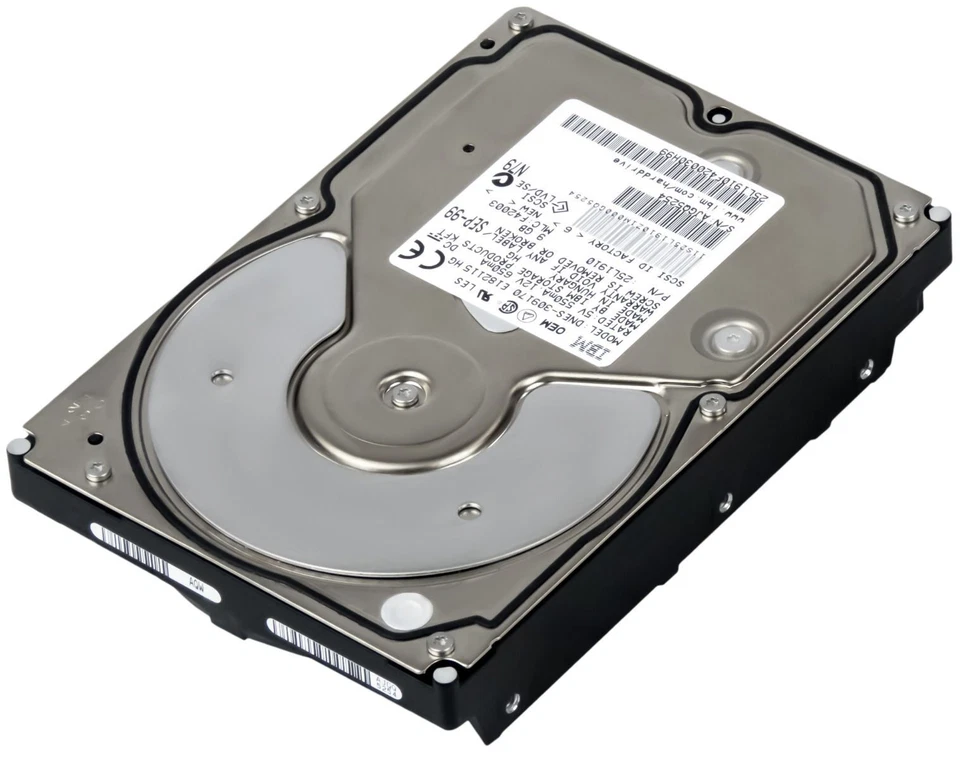 Disco Rigido IBM 25L1910 DNES-309170 9.1GB 7200U/Min 2MB ULTRA2 SCSI 3.5'' - Immagine 3 di 3