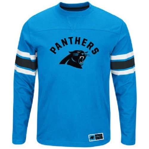 NFL Langarm Shirt Carolina Panthers Long sleeve Power Hit Longsleeve Football