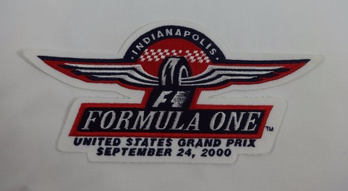 2000 Formula-1 Indianapolis United States Grand Prix Event Patch IMS F1 lg - Picture 1 of 6