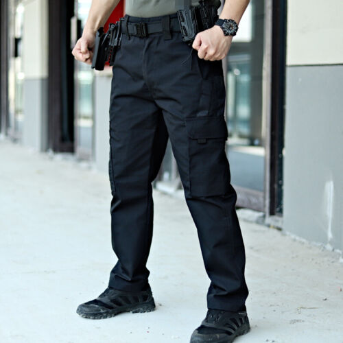 Pantalones tácticos para hombre Multi-bolsillo Ripstop Combate Carga Militar Camuflaje Pantalones - Imagen 17 de 40