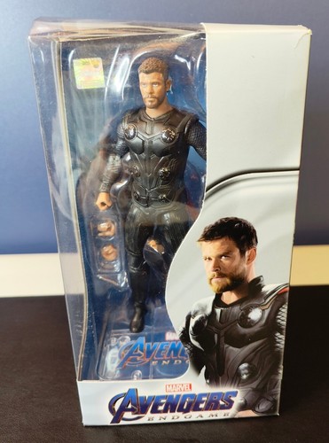 ZD Toys Marvel End Game Thor Avengers Toy 7'' Action Figure Model Doll Display - Picture 16 of 20