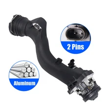 Water Pump Thermostat Housing Assembly Fits 11-20 Mercedes-Benz Upgrade Aluminum