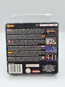 Nintendo Game Boy Advance NES Classics Castlevania mit OVP und Anleitung EUR