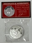 STL Mint Spicy Silver Game On 1 Oz .999 Silver Round W/ COA LTD 500