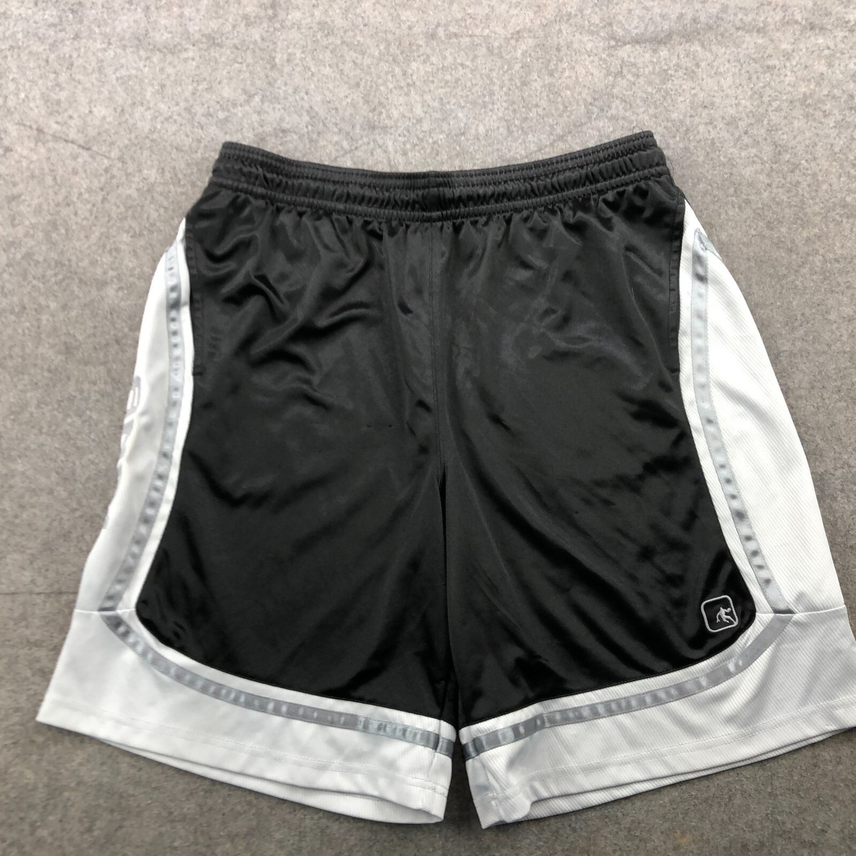 AND Shorts Mens XL Black Shimmer Shinny Basketball 10