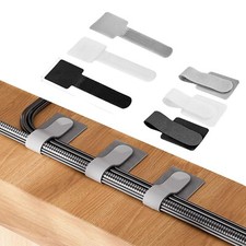 Adhesive Cord Holder Hooks 45 Pack Cable Management Organizer Reusable Holder...