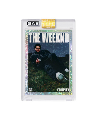 The Weeknd 2025 GAS Trading Cards Complex Tour Cracked Ice /500 STILL SEALED