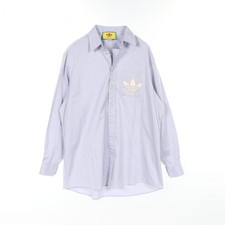 GUCCI Adidas Shirt 691521 Baumwolle Blau Gebr...