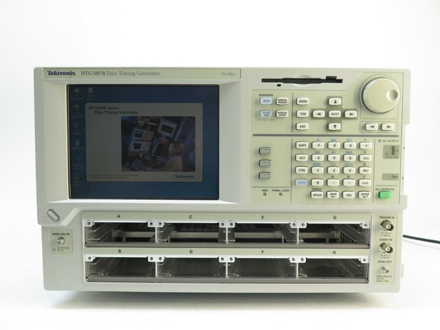 Tektronix DTG5078 Data Timing Generator OPT 1r for sale online | eBay