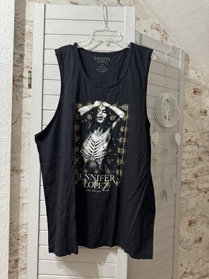 Jennifer Lopez Unisex XL Top Schwarz Las Vegas All I Have