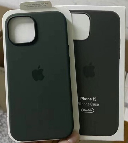 NEW For iPhone15 Pro Max 15Plus 15 Pro Original Silicone Case with Mag Safe 2023 - Picture 29 of 37