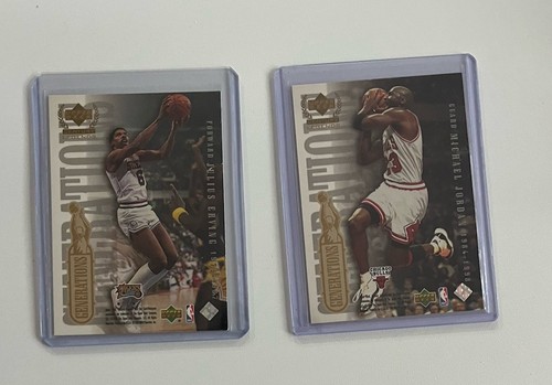 ๐ฅ(12) 1999 UD Century Legends Generations Set- 2 Jordans, Kobe Erving Bird HOF - Picture 4 of 4