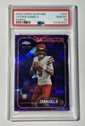 2024 Topps Chrome Sapphire Jayden Daniels RC PURPLE SAPPHIRE /10 PSA 10