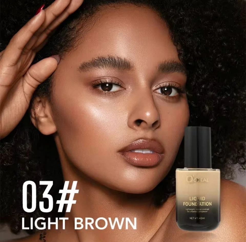 OCHEAL Liquid Natural Matte Foundation wasserdicht, lightweight - Bild 3 von 4