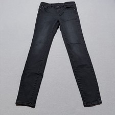 Armani Exchange J69 Super Skinny Lift Up Jeans Womens Black Denim Low Rise - 27