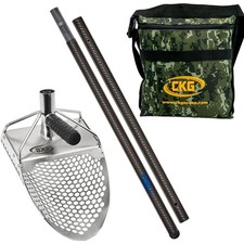 CKG Sand Scoops for Beach Metal Detecting Stainless Steel Beach Metal Detecti...