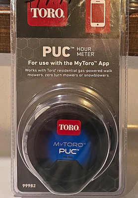 Toro MyToro PUC Hour Meter Portable Usage Calculator Snowblower Mower 99982