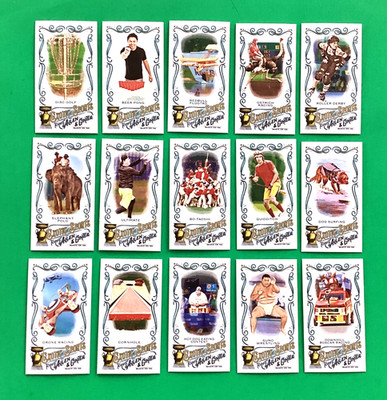 2018 TOPPS  Allen & Ginter  Complete Set of  EXOTIC SPORTS  . 25 diff cards