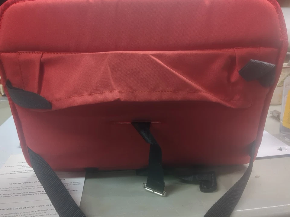 Stroller Rear Seat for Joovy Caboose Ultralight Graphite 9061 Red NEW OPEN Box - Image 4 of 4