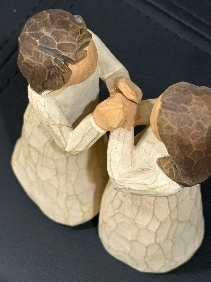 SISTERS BY HEART: WILLOW TREE by Demdaco, EUC, No Box, Free Ship - Image 3 of 4