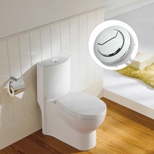 4 Pcs 58mm Toilet Tank Push Button, Dual Push Flushing Toilet Button, Toilet Val