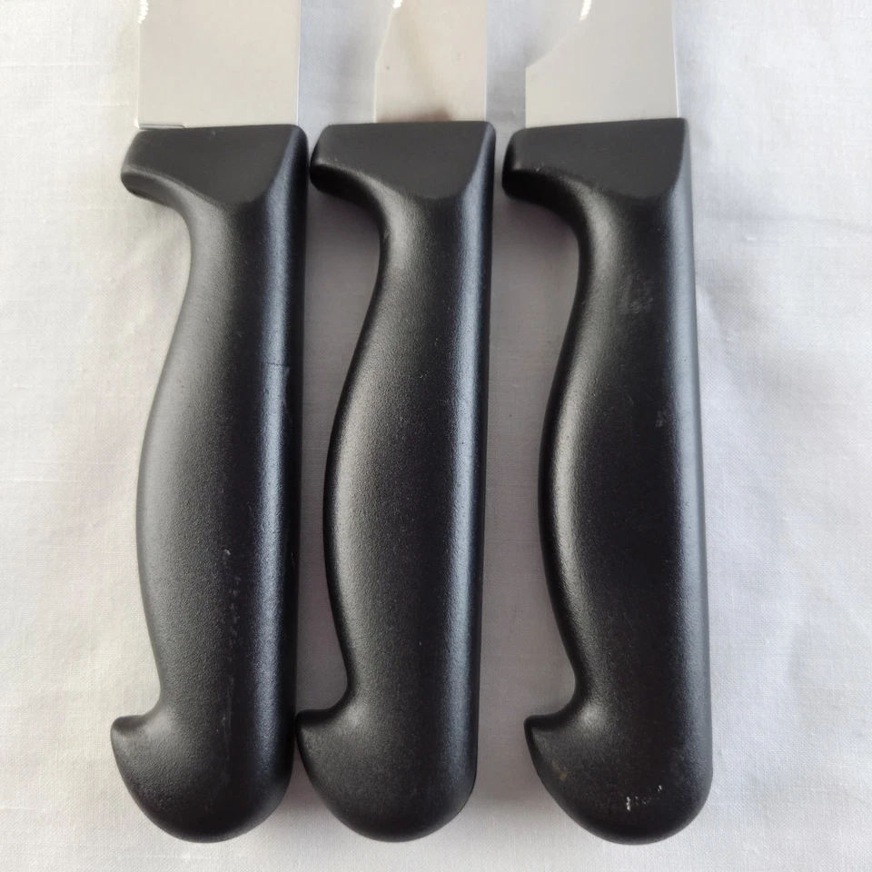 Set Of 3 Chef's Secret 8" Carving-7"Filet-6"Slicing Knives Serated - Image 4 of 4
