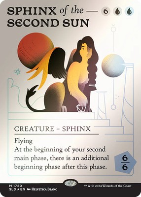 Sphinx of the Second Sun (Rainbow Foil) [Secret Lair Drop Series] Magic MTG
