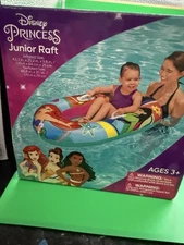 Disney Princess  43" x 25"  Junior Pool Raft Float Ages 3+  NEW- Great Price!