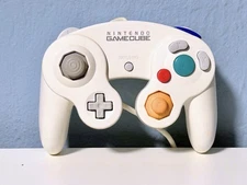 Official OEM Nintendo GameCube Controller White Rare With Warranty